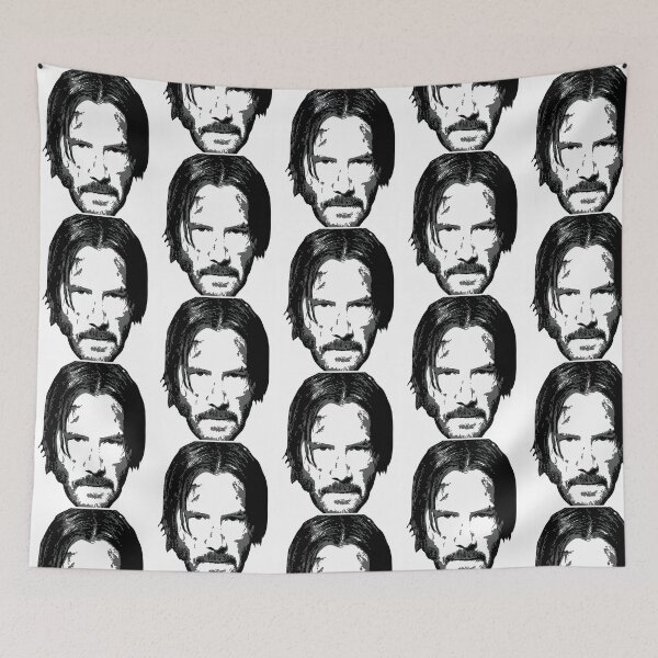 Item preview, Face Of Keanu Reeves Graphic designed and sold by Tavaris-Disalvo.