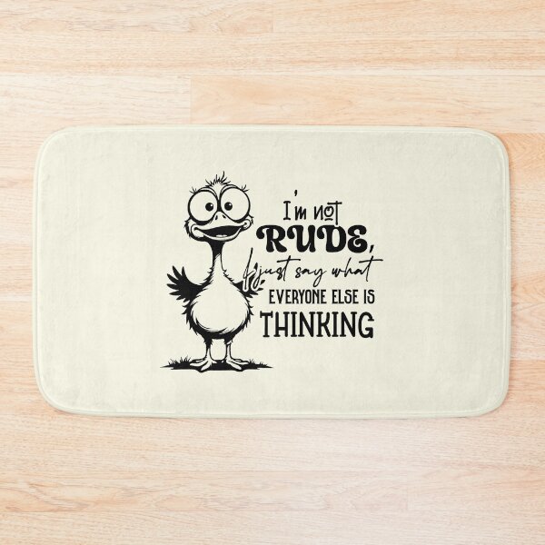 Item preview, Say What Everyone Is Thinking Funny Sassy Bird designed and sold by NookMerch97 .