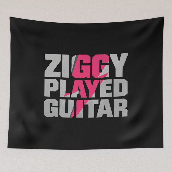 Item preview, Ziggy Played Guitar Typo  designed and sold by Sheilaey.