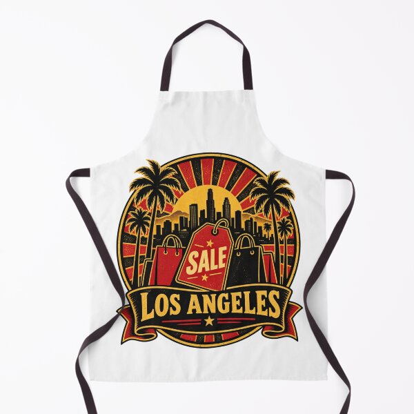 Item preview, Los Angeles Black Friday Shirt – Retro Shopping Spree Badge Design designed and sold by Globalcitytees.