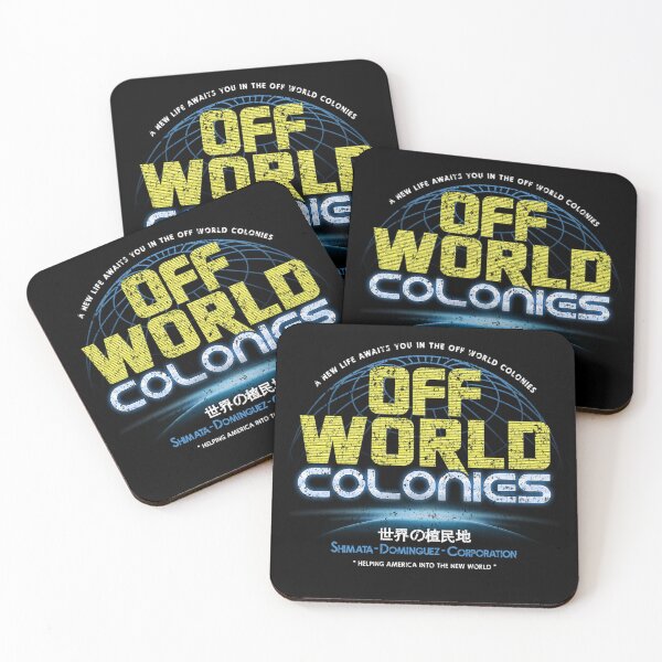 Item preview, Sci-Fi Space Colony World Map Sign designed and sold by ChelBentley.