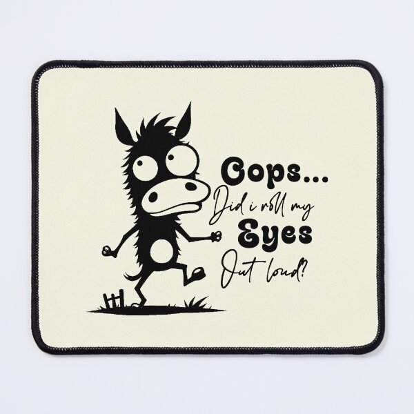 Item preview, Did I Roll My Eyes Out Loud Funny Donkey designed and sold by NookMerch97 .