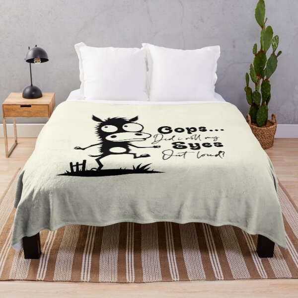 Item preview, Did I Roll My Eyes Out Loud Funny Donkey designed and sold by NookMerch97 .