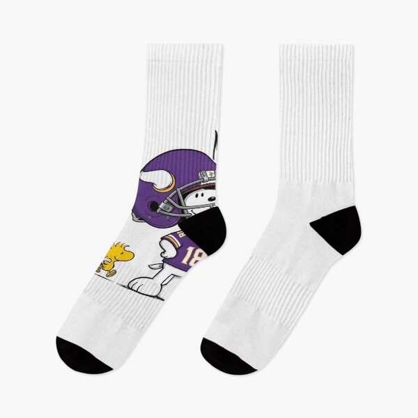 Item preview, Snoopy And Woodstock Minnesota Vikings Football Fan Game Day designed and sold by DamianRoy88.