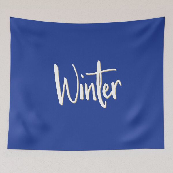 Item preview, WINTER personalized type design designed and sold by CharlottePlaceArt.