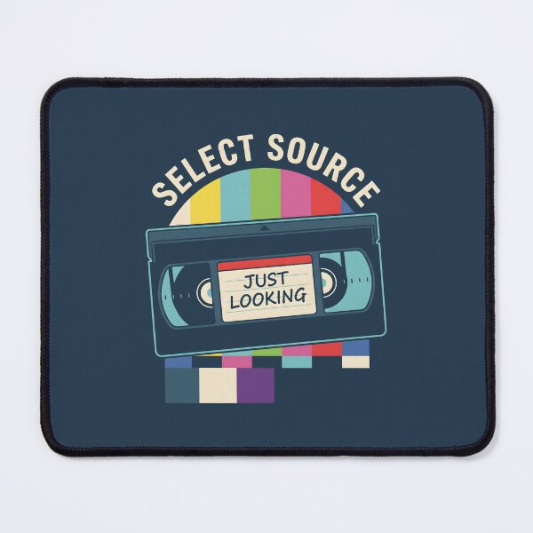 Item preview, Select Source Just Looking Vintage VHS Retro designed and sold by SplashTastic.