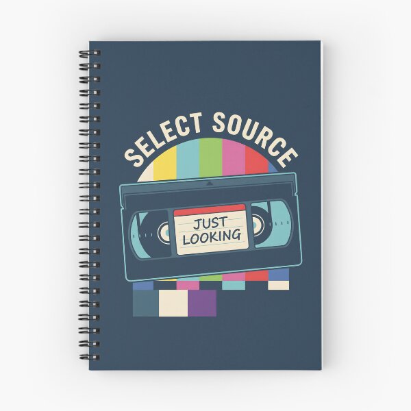 Item preview, Select Source Just Looking Vintage VHS Retro designed and sold by SplashTastic.