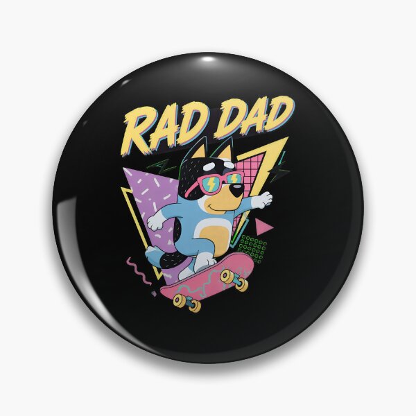 Item preview, Bluey Rad Dad 80s Style designed and sold by visionnen.