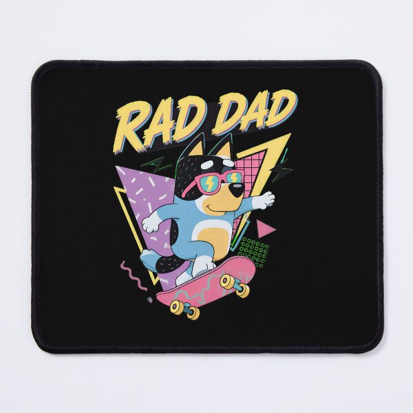 Item preview, Bluey Rad Dad 80s Style designed and sold by visionnen.