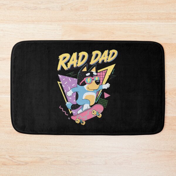 Item preview, Bluey Rad Dad 80s Style designed and sold by visionnen.