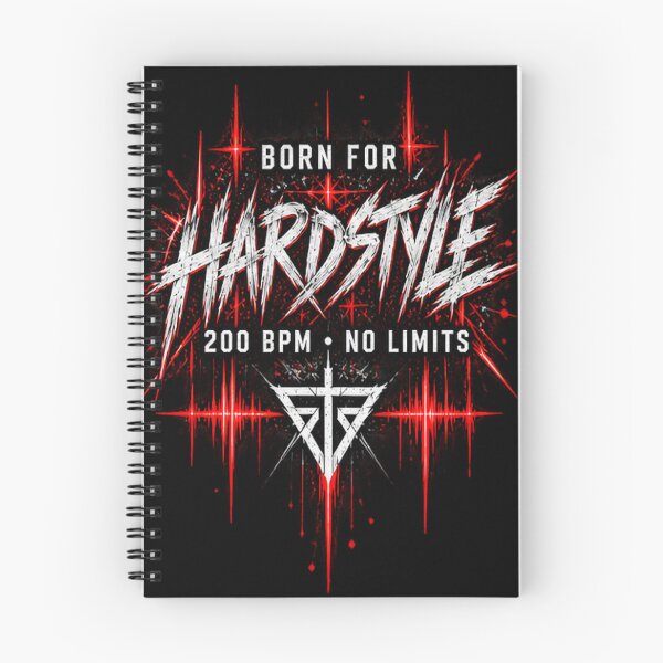 Item preview, Born for Hardstyle – 200 BPM No Limits designed and sold by LosthopeCreations.