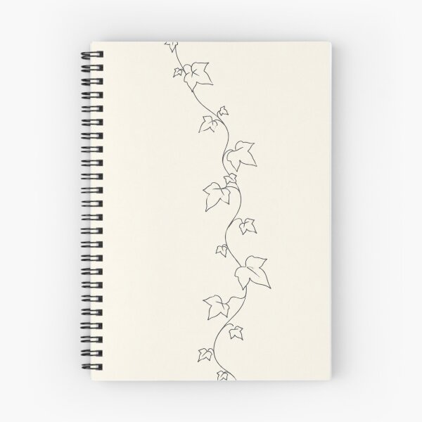 Item preview, Single Ivy Vine Line Art | Minimalist Charcoal Botanical Print (line art) designed and sold by Zaramodo.
