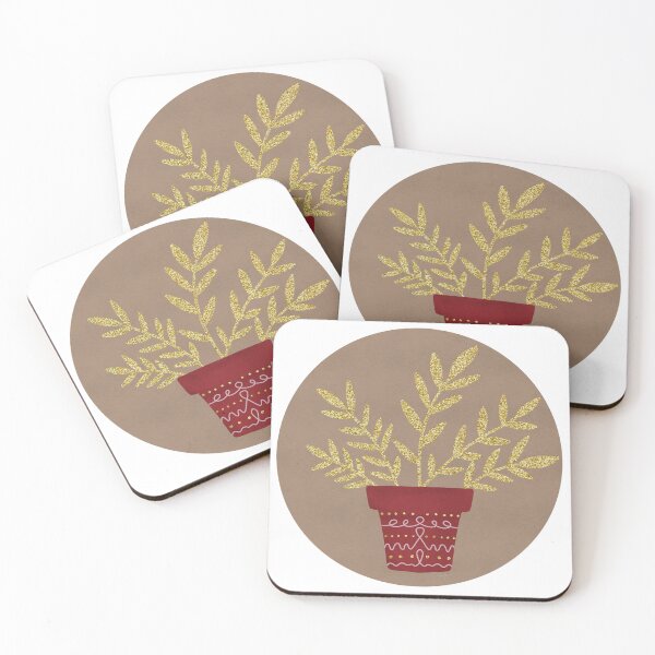 Item preview, Gold plant pot designed and sold by Ana Gorozpe.