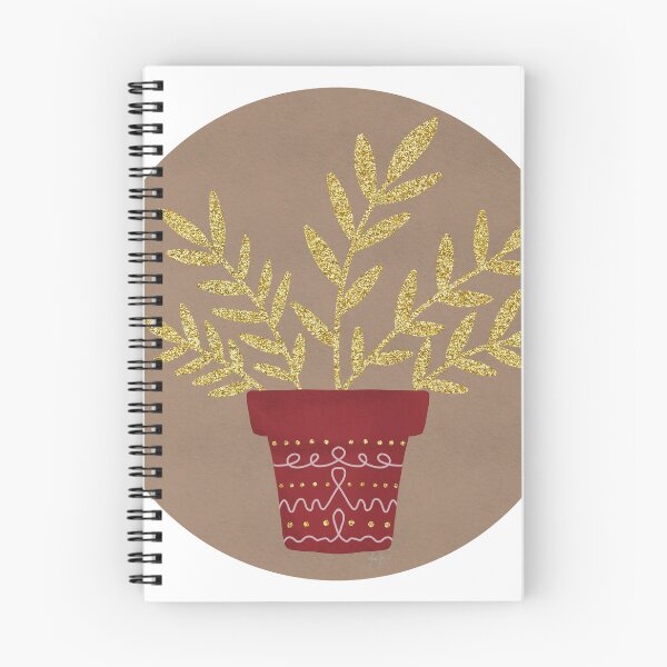 Item preview, Gold plant pot designed and sold by Ana Gorozpe.
