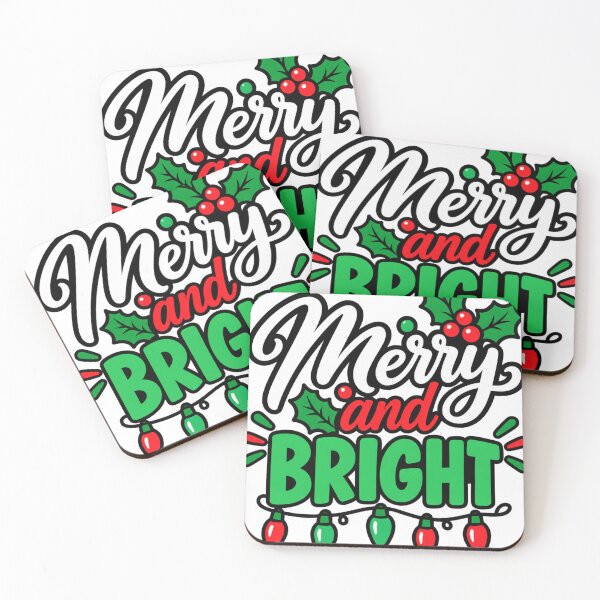 Item preview, Merry And Bright Christmas Lights Design designed and sold by Kenzie & Co.