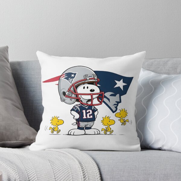 Item preview, Snoopy And Woodstock New England Patriots Football Fan Game Day designed and sold by DamianRoy88.