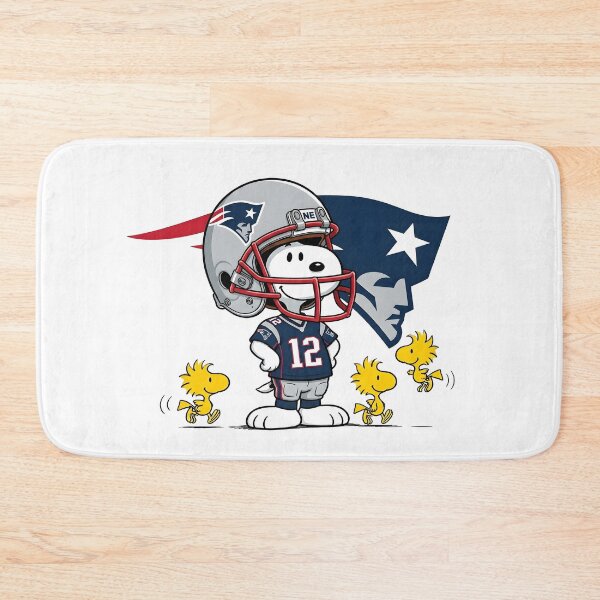 Item preview, Snoopy And Woodstock New England Patriots Football Fan Game Day designed and sold by DamianRoy88.