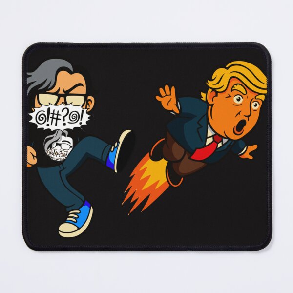 Item preview, Kicking Trump Mouthy Logo designed and sold by Curtashington6.