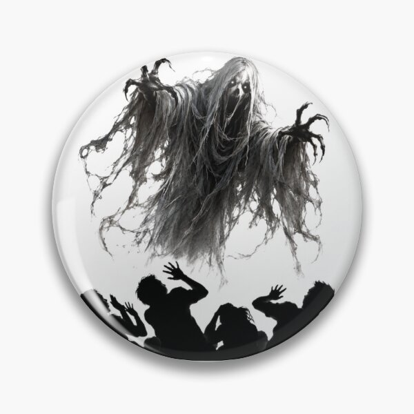 Item preview, The Screaming Phantom - Ghost Story Horror Art designed and sold by Addy77shop.