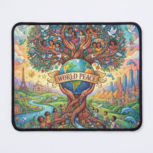 Item preview, WORLD PEACE designed and sold by likbatonboot.