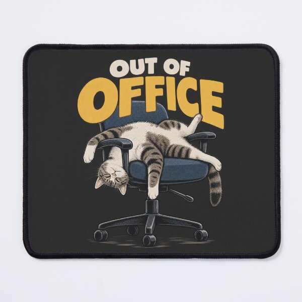 Item preview, Out of Office – Sleeping Cat designed and sold by DreamCraze.