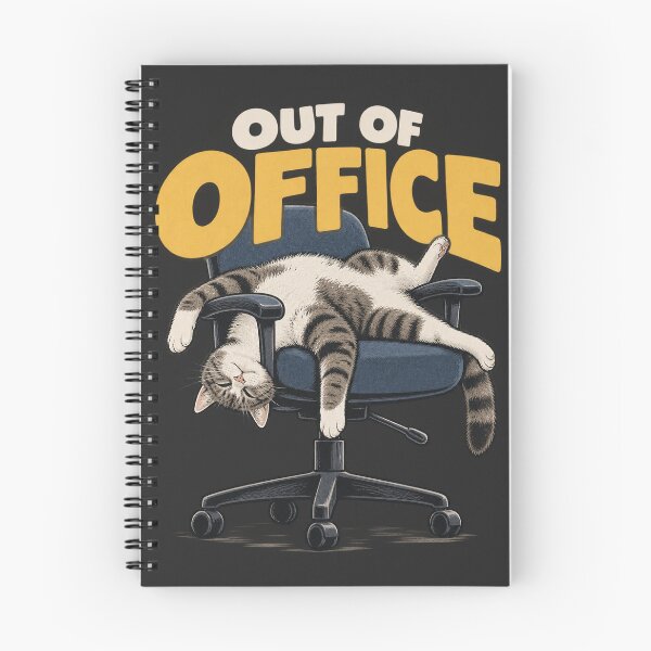 Item preview, Out of Office – Sleeping Cat designed and sold by DreamCraze.