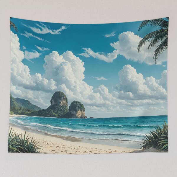 Item preview, ANOTHER DAY, SOMEWHERE | Tropical Beach designed and sold by TAMAJAD.
