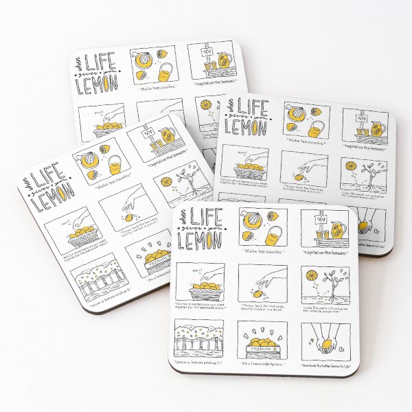 Item preview, Lemon Philosophy designed and sold by Murmur Ink Crow.