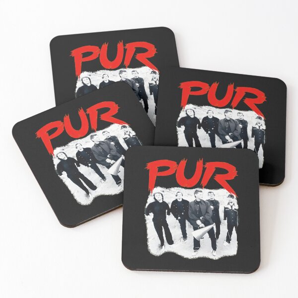 Item preview, PUR Band Music Photo Grey Red Logo designed and sold by Amansure.