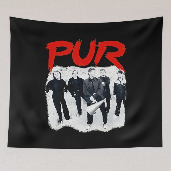 Item preview, PUR Band Music Photo Grey Red Logo designed and sold by Amansure.