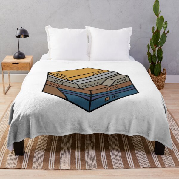 Item preview, Isometric Geological Cross Section Mineral Diagram designed and sold by Qavex Design Co..