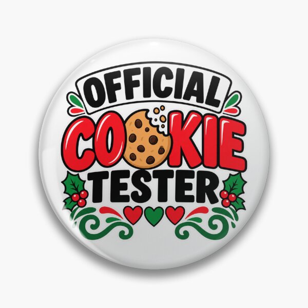 Item preview, Official Cookie Tester Funny Christmas Design designed and sold by Kenzie & Co.