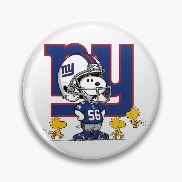 Item preview,  Snoopy And Woodstock New York Giants Football Fan Game Day designed and sold by DamianRoy88.