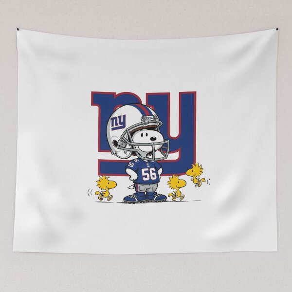 Item preview,  Snoopy And Woodstock New York Giants Football Fan Game Day designed and sold by DamianRoy88.