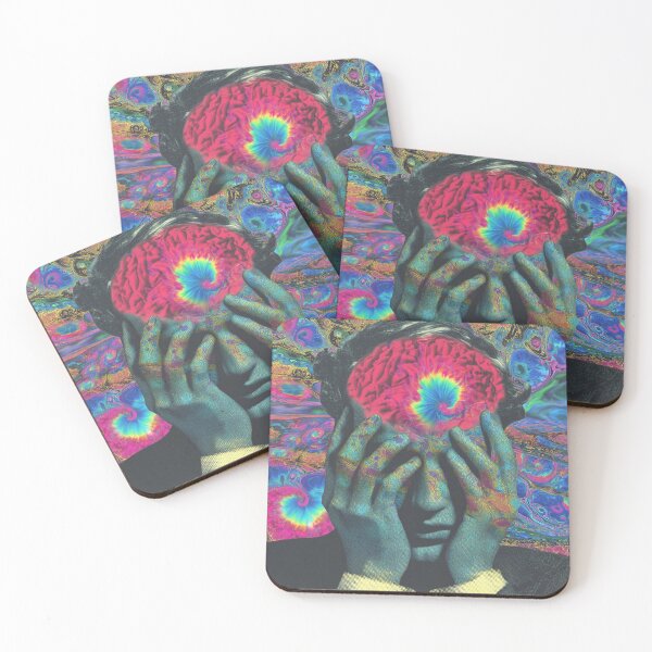 Item preview, Vortex Rainbow Brain Spiral Psychedelic Art designed and sold by MongLongStudio.