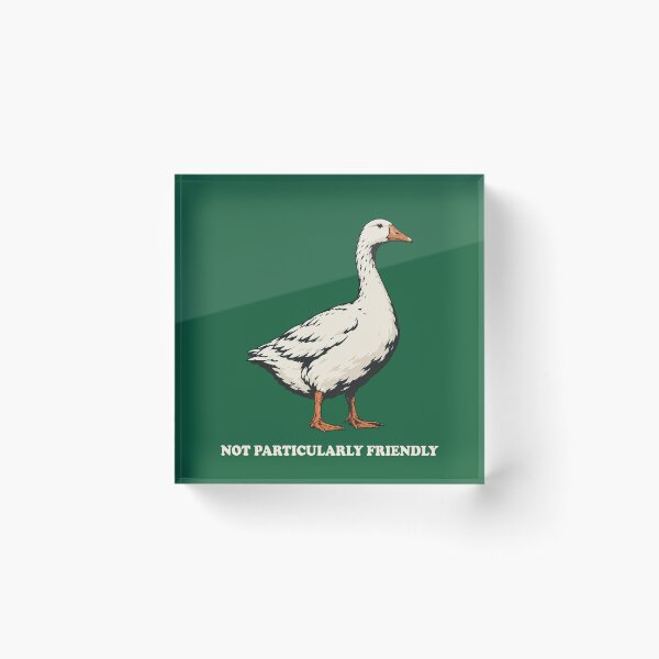 Item preview, Not Particularly Friendly Goose designed and sold by DreamCraze.