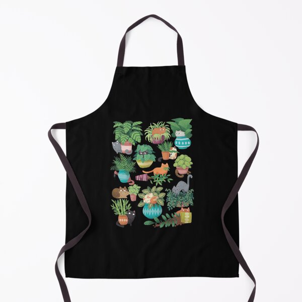 Item preview, Cats and Houseplants Illustration Collection designed and sold by GAVIANDERS.