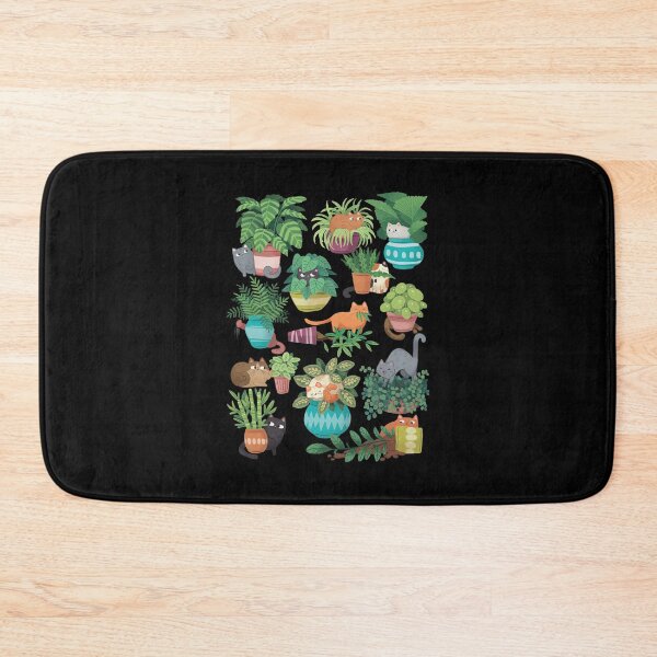 Item preview, Cats and Houseplants Illustration Collection designed and sold by GAVIANDERS.
