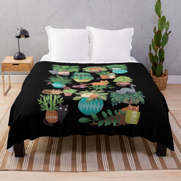 Item preview, Cats and Houseplants Illustration Collection designed and sold by GAVIANDERS.