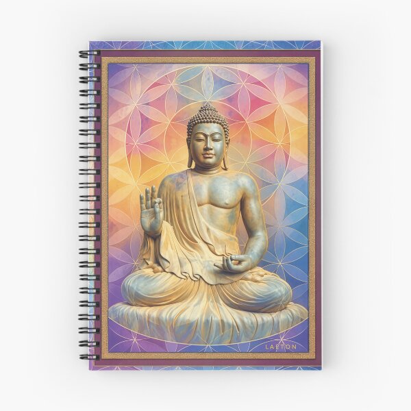 Item preview, Buddha  - Flower of Life designed and sold by Laeton Designs.