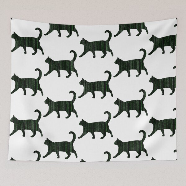 Item preview, Matrix Cat Tshirt-Gift For Cat And Matrix Fun designed and sold by Tavaris-Disalvo.