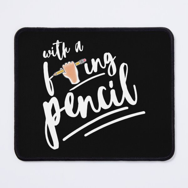 Item preview, With A F-Ing Pencil - John Quotes designed and sold by Tavaris-Disalvo.