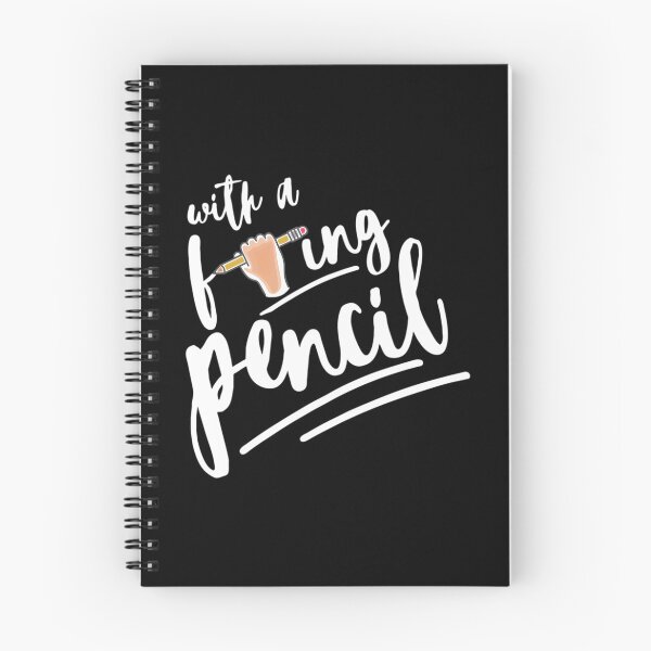 Item preview, With A F-Ing Pencil - John Quotes designed and sold by Tavaris-Disalvo.