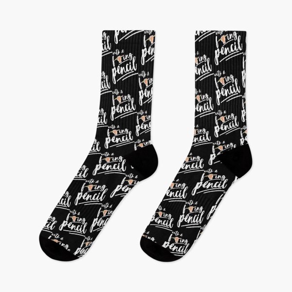 Item preview, With A F-Ing Pencil - John Quotes designed and sold by Tavaris-Disalvo.