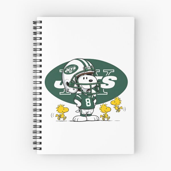 Item preview, Snoopy And Woodstock New York Jets Football Fan Game Day designed and sold by DamianRoy88.