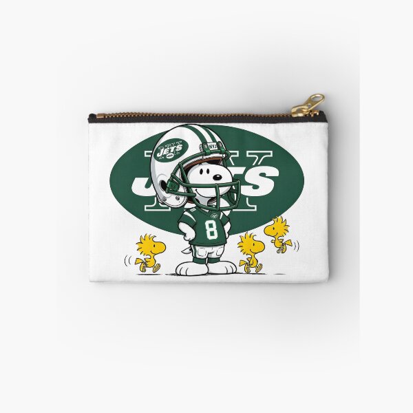 Item preview, Snoopy And Woodstock New York Jets Football Fan Game Day designed and sold by DamianRoy88.