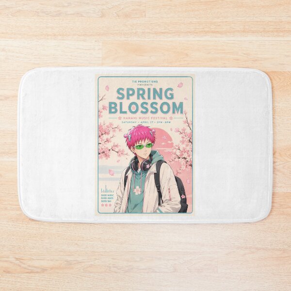 Item preview, Japanese Cherry Blossom Anime - Spring Blossom Music Festival Style designed and sold by leandredeen.