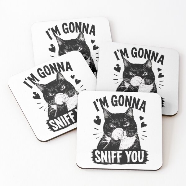 Item preview, Funny Black Cat I'm Gonna Sniff You Graphic designed and sold by SoyLamderma.