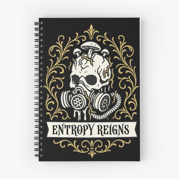 Item preview, Entropy Reigns Skull Gas Mask Vintage Emblem designed and sold by DAYTONARTLEY.