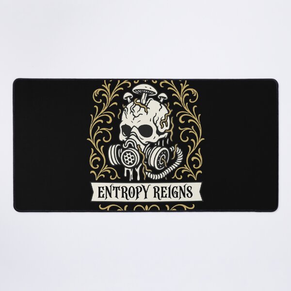 Item preview, Entropy Reigns Skull Gas Mask Vintage Emblem designed and sold by DAYTONARTLEY.